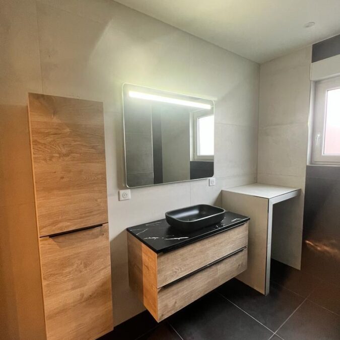 Salle de bain cl&eacute; en main Schiltigheim 14